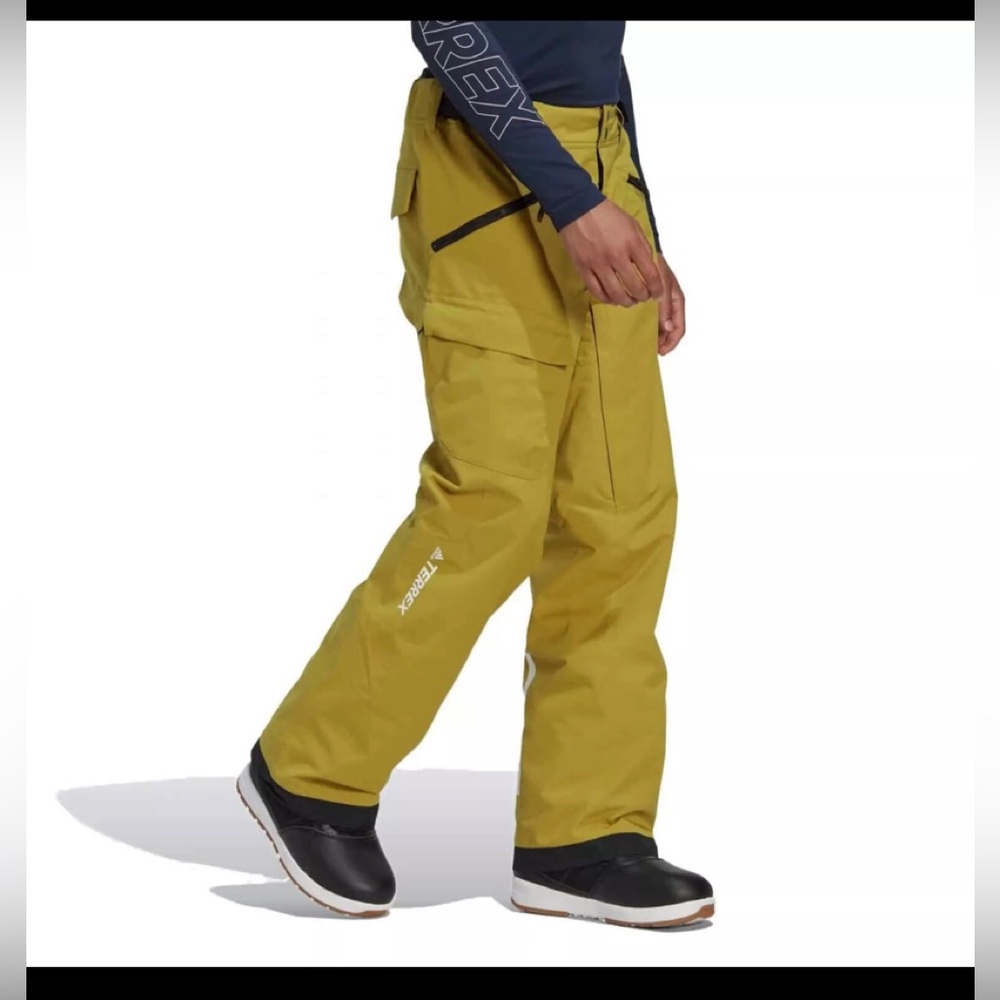Adidas x Parley Terrex Resort Snow 2L Snow Shell Tech Pants Primaloft new